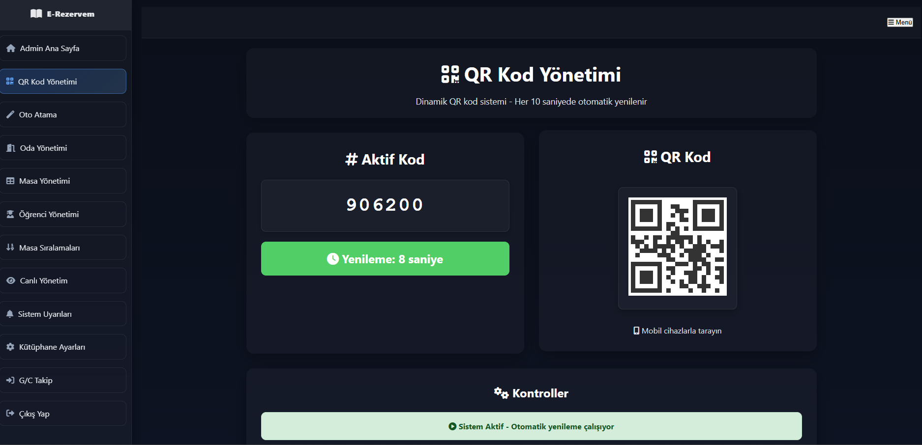 Erezervem Screenshot 3